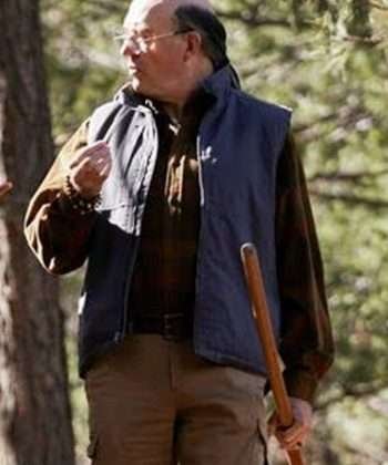 Rick Legarski Big Sky Season 02 Blue Cotton Vest