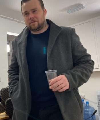 Movie Legacy 2022 Jamie Humphrey Gray Wool Coat