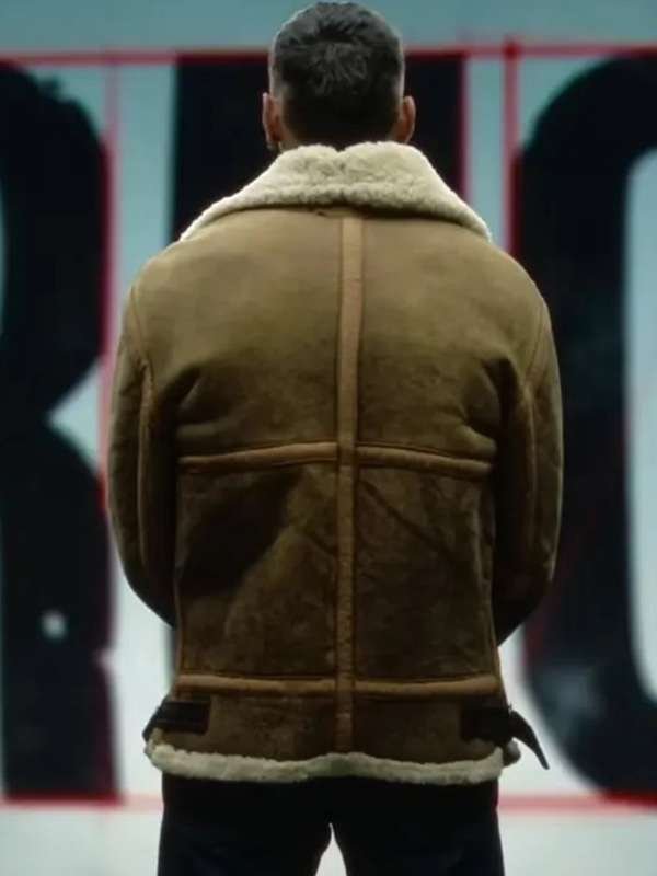 Berlin Joel Sánchez Brown Suede Leather Jacket