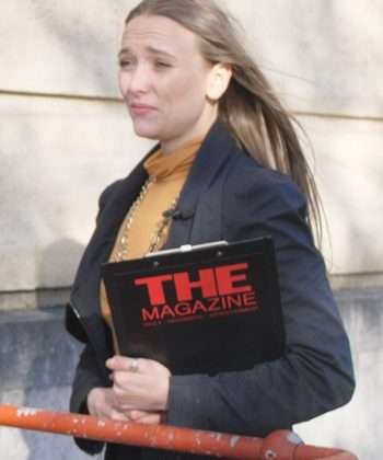 Meg Rennie Camerawoman (2022) Black Cotton Jacket