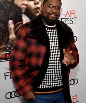 Bird Box Movie Lil Rel Howery Plaid Jacket