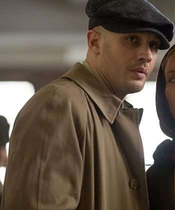 Leo Demidov Child 44 Tom Hardy Beige Cotton Coat