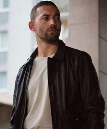 Athena Dali Benssalah Black Leather Jacket