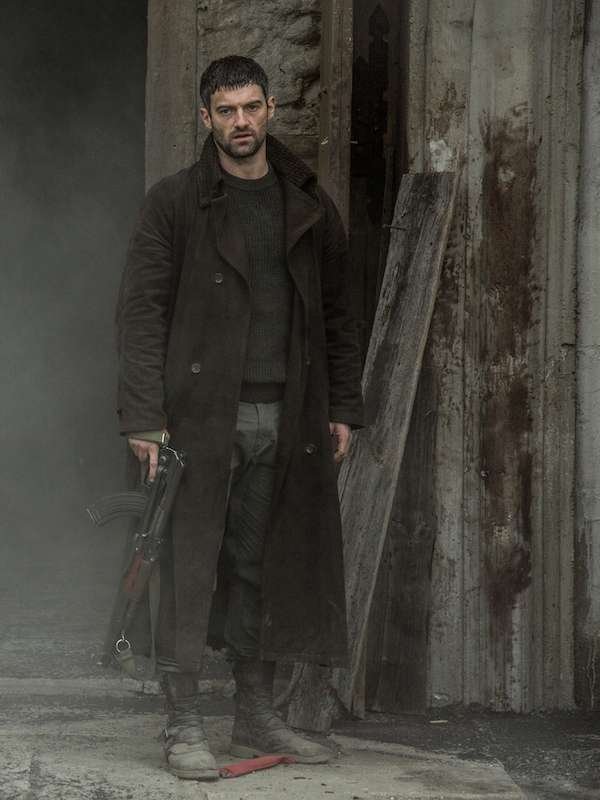 Movie Dampyr Stuart Martin Brown Trench Coat