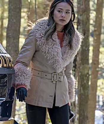 Molly Park TV Series Dexter New Blood Brown Shearling Cotton Jacket