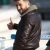 Daniele Vianello Non mi lasciare Brown Leather Shearling Jacket