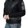 Emily Blunt Edge of Tomorrow Black Leather Jacket