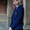 Enid Sinclair TV Series Wednesday Blue Blazer
