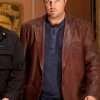 TV Series Firefly Jayne Cobb Brown Leather Blazer Coat