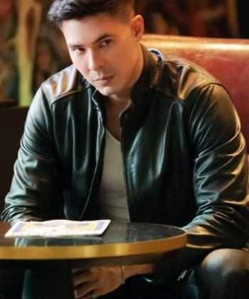 Fistful of Vengeance Lewis Tan Black Leather Jacket