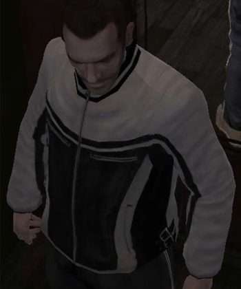 Albanian Video Game Grand Theft Auto IV Leather Jacket