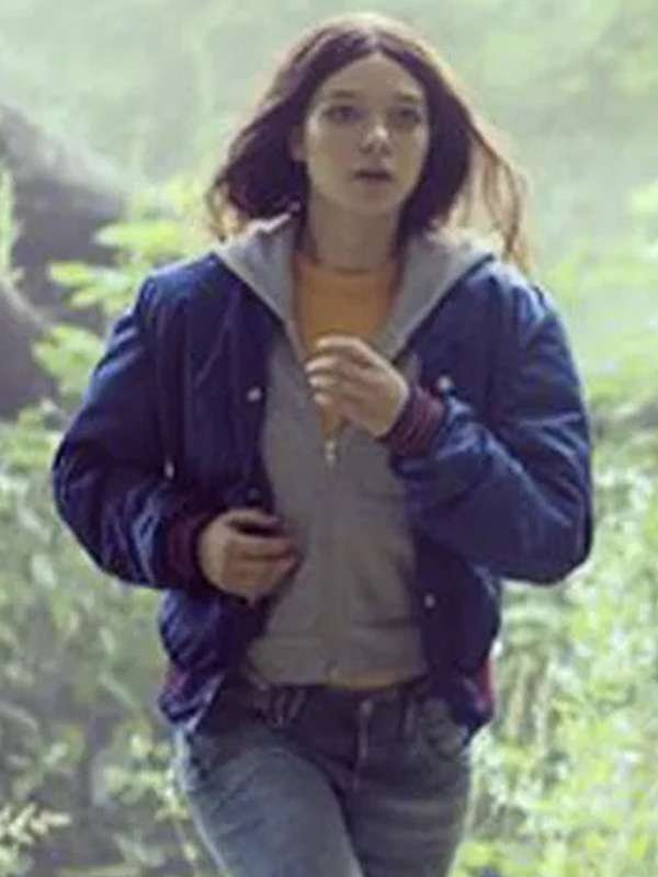 Esme Creed-Miles TV Series Hanna Blue Jacket