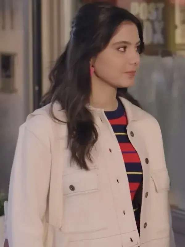 Helin Kandemir Private Lesson (2022) Off White Wool Jacket