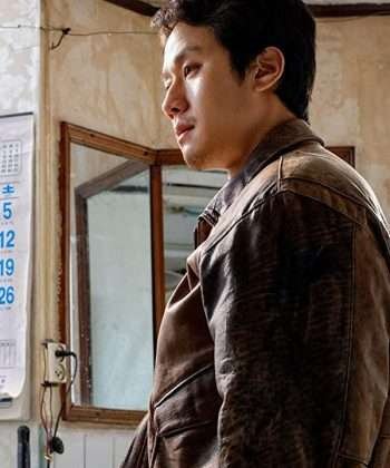 Hot Blooded Woo Jung Ddeu-geo-un pi Brown Leather Jacket