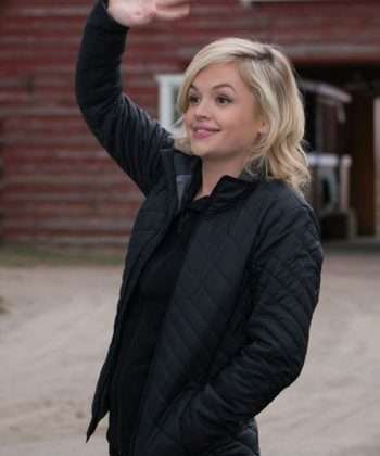 Heartland Jessica Amlee Black Quilted Jacket