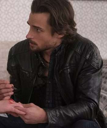 TV Series Firefly Lane Jon-Michael Ecker Leather Jacket