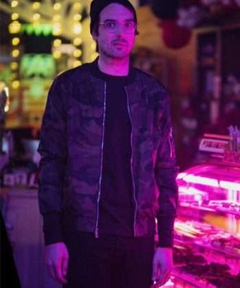 Movie Christmas Bloody Christmas Jonah Ray Bomber Jacket