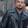 Josh Younger Season 07 Nico Tortorella Black Biker Leather Jacket