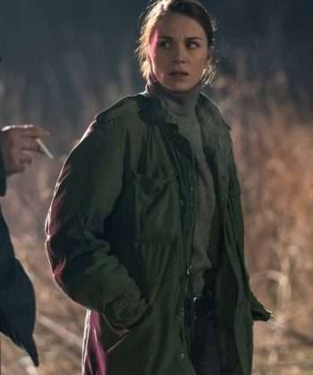 The Thaw (2022) Katarzyna Wajda Green Cotton Jacket