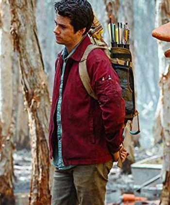 Dylan O'Brien Love and Monsters Red Jacket