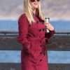 TV Series Big Little Lies Madeline Martha Mackenzie Red Trench Coat