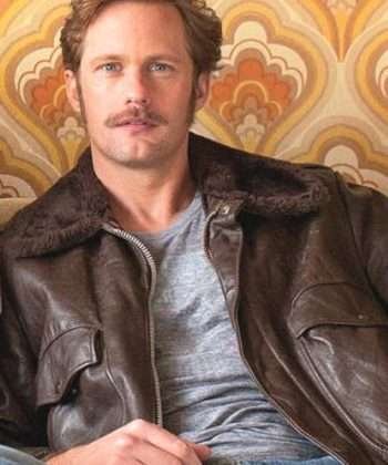 The Diary of a Teenage Girl Alexander Skarsgård Leather Jacket