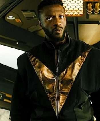 Black Adam 2022 Aldis Hodge Leather Jacket