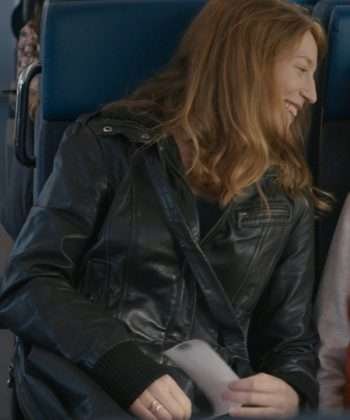 Maude Colombine 2022 Marie Fontannaz Leather Jacket