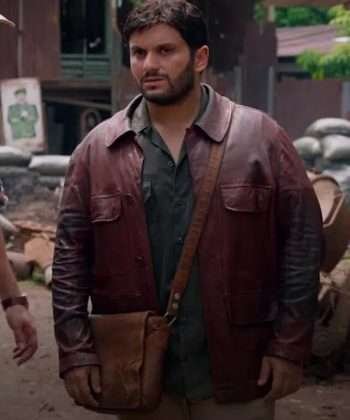 Malik Bentalha Jack Mimoun et les secrets de Val Verde (2022) Maroon Jacket