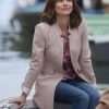 The Wedding Veil (2022) Autumn Reeser Wool Coat