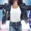 I Wanna Dance with Somebody Whitney Houston Leather Jacket