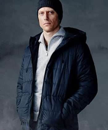 Jack Byrne TV Series Absentia Neil Jackson Black Puffer Jacket