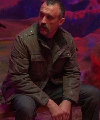 Pamfir Oleksandr Yatsentyuk Brown Leather Jacket