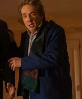 Martin Short TV Series Only Murders in the Building Oliver Putnam Blue Jacket