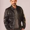 Paolo Paraiso Return to Paradise 2022 Zandro Leather Jacket