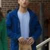 Keegan Allen Pretty Little Liars Season 04 Toby Cavanaugh Blue Cotton Jacket