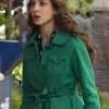 Pretty Little Liars Spencer Hastings Green Wool Coat