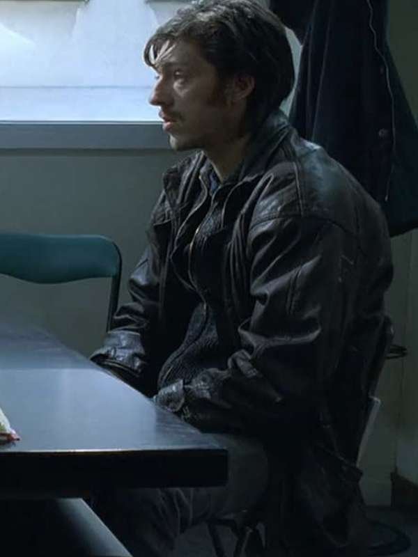 Sur mes lèvres Vincent Cassel Read My Lips Brown Leather Jacket