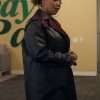 TV Series The Equalizer Robyn McCall Black Leather Coat