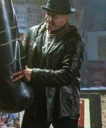 Movie Creed II Sylvester Stallone Leather Jacket
