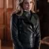 Sara Lance TV Series Arrow Black Leather Jacket