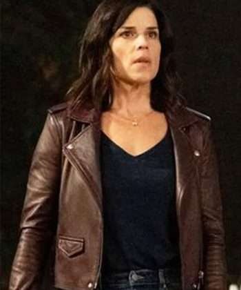 Scream Sidney Prescott (2022) Brown Leather Jacket