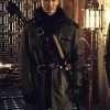 Maseo Yamashiro Arrow Karl Yune Black Leather Coat