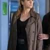 Katheryn Winnick TV Series Big Sky Brown Cotton Trench Coat