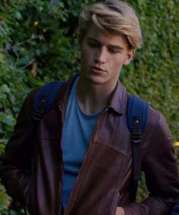 Danny Griffin Fate The Winx Saga Brown Leather Jacket