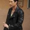 Raymond Lee Quantum Leap Season 01 Black Leather Jacket