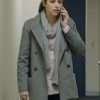 Jessica De Gouw The Secrets She Keeps Season 01 Grey Wool Coat
