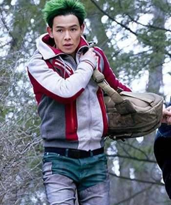 Gar Logan Titans Ryan Potter Fleece Bomber Jacket