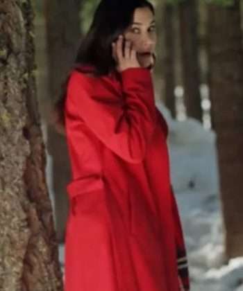 The Christmas Retreat Rhiannon Fish Wool Coat