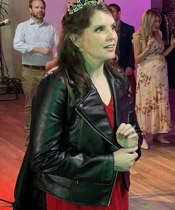 Allison Victoria-Wolfe The Last Kiss Joey Fields Black Biker Leather Jacket